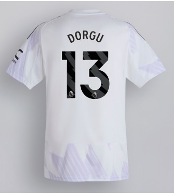 Manchester United Patrick Dorgu #13 Udebanetrøje 2025-26 Kortærmet